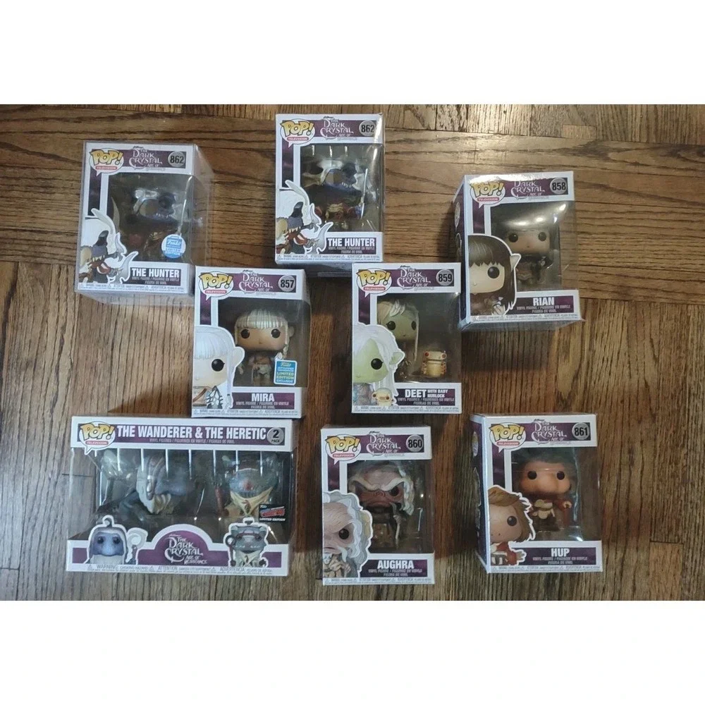 Funko Pop Dark Crystal Age of Resistance Lot Mira Hunter NYCC Exclusive 9 Pops